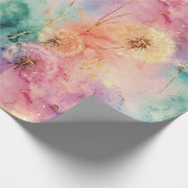 Papier Cadeau Vintage Dandelion Abstract Pattern (5) (Coin)