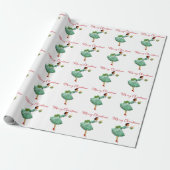 Papier Cadeau vintage de Noël 1950 (Déroulé)