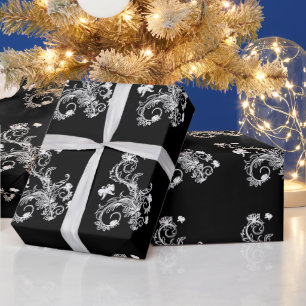 Papier Cadeau Vintage floral