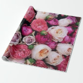 Papier Cadeau Vintage floral (Déroulé)