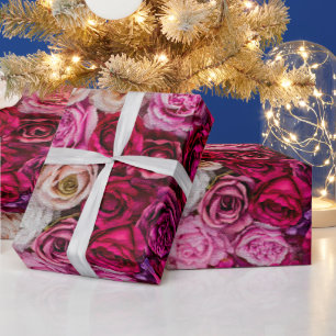 Papier Cadeau Vintage floral