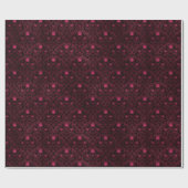 Papier Cadeau Vintage gothique d'automne (Plat)