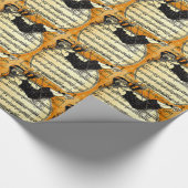 Papier Cadeau Vintage Harlequin fille (Coin)