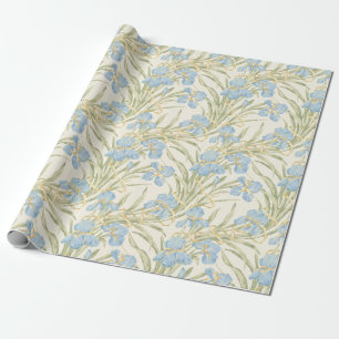 Papier Cadeau Vintage Iris
