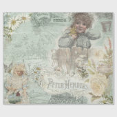 Papier Cadeau
Vintage. Le jardinage. (Plat)