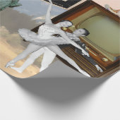 Papier Cadeau Vintage Look American Collage (Coin)