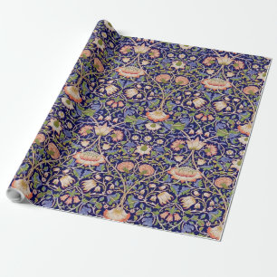 Papier Cadeau Vintage motif floral, William Morris