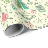 Papier Cadeau Vintage plaisir de vacances ! ©studioxtine (Coin rond)