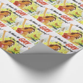 Papier Cadeau Vintage "Réveiller Gay" (Coin)