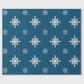 PAPIER CADEAU "VINTAGE SNOWFLAKE" (Plat)