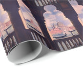 Papier Cadeau Vintage Venice (Coin rond)
