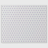 Papier Cadeau Violet Clair Gris Clair Points Propres Simples (Plat)