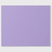 Papier Cadeau Violet Clair Pastel Uni (Plat)