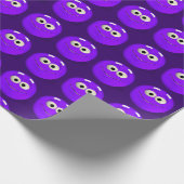Papier Cadeau Violet drôle (Coin)
