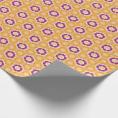 Papier Cadeau Violet jaune (Coin)