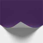 Papier Cadeau Violet profond minimaliste (Coin)