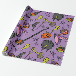 Papier Cadeau Violet violacé