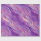 Papier Cadeau Violet violet texture ondulée (Plat)