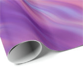 Papier Cadeau Violet violet texture ondulée (Coin rond)