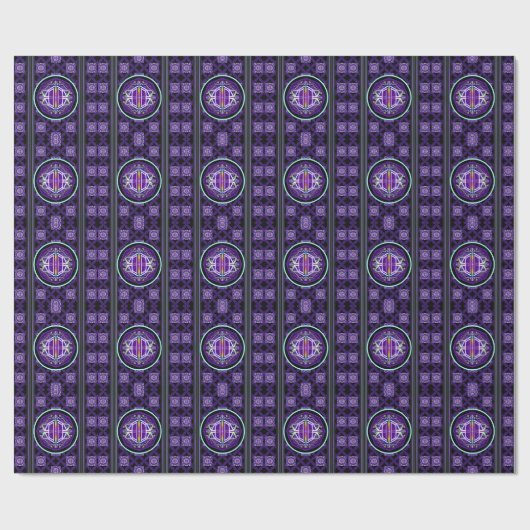 Papier Cadeau Violet W3 (Plat)