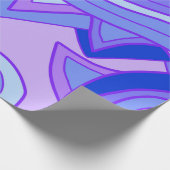 Papier Cadeau Violets Groovy (Coin)