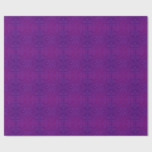Papier Cadeau Violette de cloître (Plat)