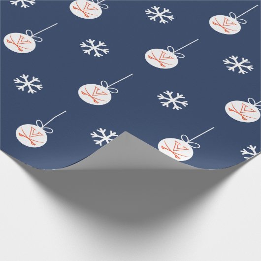 Papier Cadeau Virginia Cavaliers | Vacances (Coin)