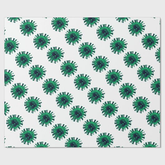 Papier Cadeau Virus (Plat)