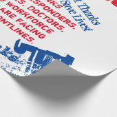 PAPIER CADEAU VIRUS CORONA (Coin)