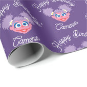 Papier Cadeau Visage d'Abby Cadabby (Coin rond)