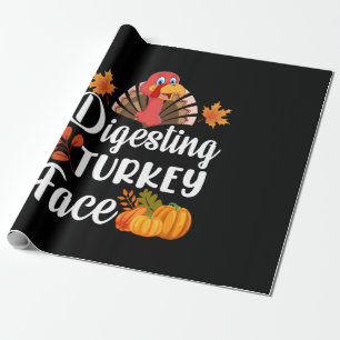 Papier Cadeau Visage de la Turquie pour faire l'action de grâce