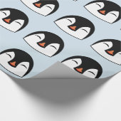 Papier Cadeau Visage de pingouin (Coin)