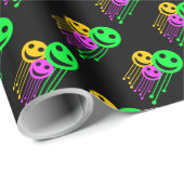 Papier Cadeau Visages souriants (Coin rond)