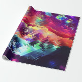 Papier Cadeau Vision rayonnante (Déroulé)