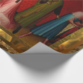 Papier Cadeau Visiter Baby Jesus (10 pieds) (Coin)