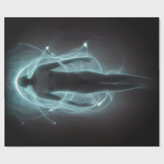 Papier Cadeau Visiteur d'une autre dimension (Plat)