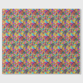 Papier Cadeau vitrail cassé (Plat)