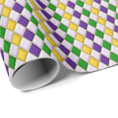 Papier Cadeau Vitrail Harlequin (Coin rond)