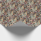 Papier Cadeau Vivid Posters de animaux léopards (Coin)