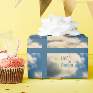 Papier Cadeau Vivre le rêve