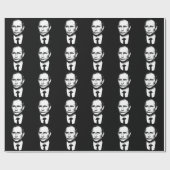 Papier Cadeau Vladamir Poutine font face (Plat)
