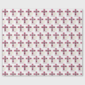 Papier Cadeau Voeux de Noël (Plat)