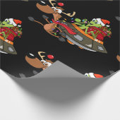 PAPIER CADEAU VOICI SANTA CLAUS (Coin)