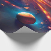 Papier Cadeau Voie Lactée Galaxie Universe (Coin)