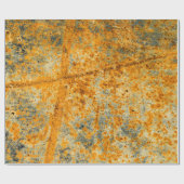Papier Cadeau voies de rouille acide (Plat)