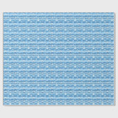 Papier Cadeau Voile d'Été Plage Thème Marin (Plat)