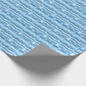 Papier Cadeau Voile d'Été Plage Thème Marin (Coin)