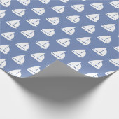 Papier Cadeau Voilier blanc (Coin)