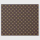 Papier Cadeau Voilier Gold (Plat)