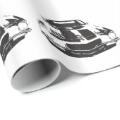 Papier Cadeau Voiture (Coin rond)